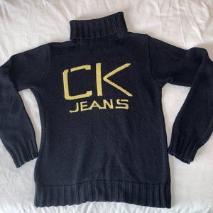 Calvin Klein Vintage 90s Turtleneck Sweater